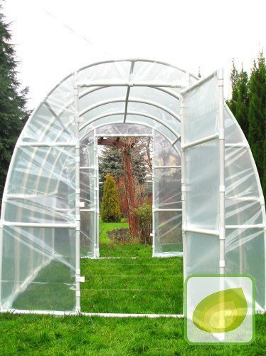 Folientunnel für den Garten 13,2 m^2 - 6,0 x 2,2 x 1,9 m