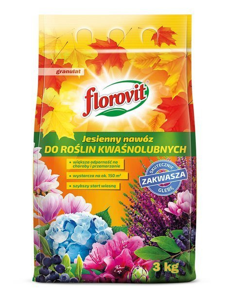 Herbst Florovit für acidophile Pflanzen 3 kg